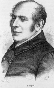 Portret van Pierre Antoine (Pierre-Antoine) Berryer (1790-1868) (Berryer fils), Franse advocaat en politicus door Unknown artist