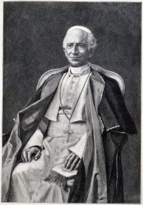 Portret van Paus Leo XIII (1810-1903)