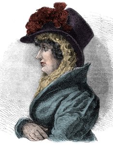 Portret van Koningin Caroline van Brunswijk (1768-1821), echtgenote van George IV, koning van Engeland door Unknown artist