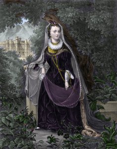 Portret van koningin Mary I Stuart