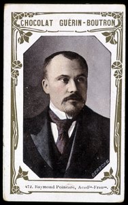 Portret van Raymond Poincaré jong