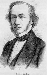 Portret van Richard Gobden door Unknown artist