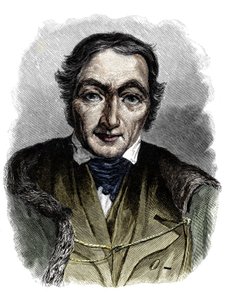 Portret van Robert Owen (1771-1858), Britse filantroop en socialist door Unknown artist