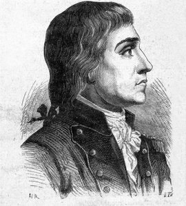 Portret van Rouget de Lisle (Rouget de L