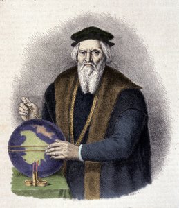 Portret van Sebastiaan Cabot (1476-1557), Italiaanse navigator (Sebastiano Caboto) door Unknown artist