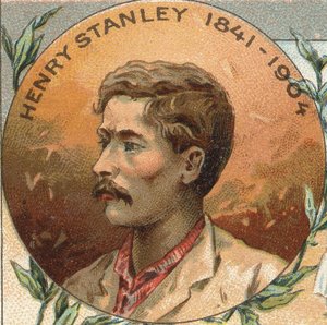 Portret van Sir Henry Morton Stanley, Engelse ontdekkingsreiziger door Unknown artist