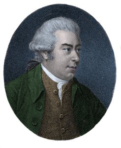 Portret van Sir Joseph Banks, Engelse ontdekkingsreiziger en natuuronderzoeker