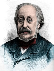 Portret van Stephen Heller (1813-1888) Hongaars pianist, leraar en componist - Gravure 1888
