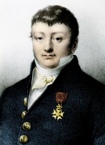Portret van Surcouf - gravure