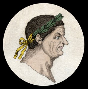 Portret van Titus Flavius Vespasianus (Vespasianus, 9-79), Romeins keizer