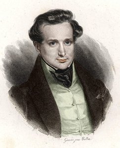 Portret van Victor Hugo, jonge man
