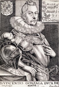 Portret van Vincent Gonzague, hertog van Mantua door Unknown artist