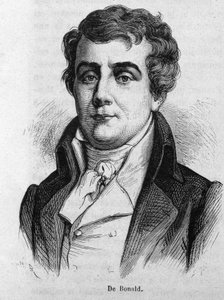 Portret van Burggraaf Louis De Bonald (1754 - 1840)