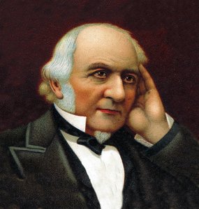 Portret van William Ewart Gladstone (1809-1898), Britse politicus door Unknown artist