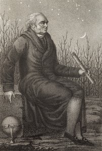 Portret van William Herschel (1738-1822) Duits-gebore Britse astronoom