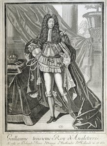 Portret van Willem III, Koning van Engeland, Prins van Oranje