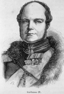Portret van Willem IV (1765-1837), Koning van Engeland en Ierland