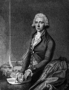 Portret van William Pitt, bekend als de Tweede Pitt (1759 - 1806), Britse politicus