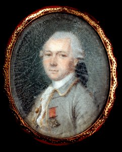 Portret van een Ridder van de Orde van de Heilige Geest. door Unknown artist