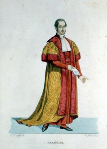 Portret van een Pontificale Senator van de Vaticaanstaat