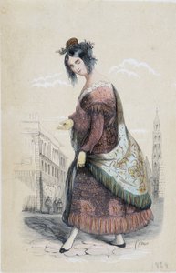 Portret van een zigeuner uit Sevilla