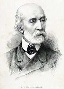 Portret van de graaf de Fallux (1811 - 1886), Franse politicus