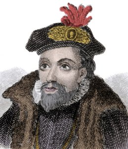 Portret van de hertog van Northumberland John Dudley (1501-1553) door Unknown artist