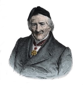 Portret van de Engelse dokter Jacques Lordat (1773-1870) door Unknown artist