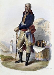 Portret van de Franse generaal Jean Victor (Jean-Victor) Moreau (1763-1813) - in 