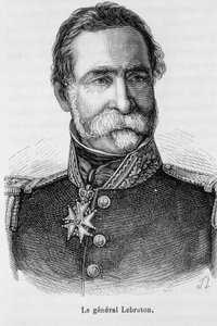 Portret van de Franse generaal Lebreton door Unknown artist