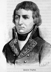 Portret van de Franse Generaal Leonard Mathurin Duphot. (1769-1797). door Unknown artist