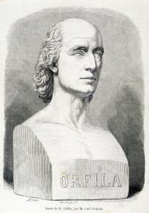 Portret van de Franse arts en chemicus Orfila (1787 - 1853). door Unknown artist