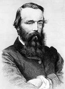 Portret van de Ierse ontdekkingsreiziger Robert O