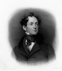 Portret van de Ierse dichter Thomas Moore door Unknown artist