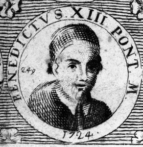 Portret van Paus Benedictus XIII (1649-1730)