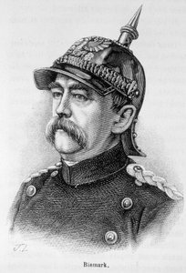 Portret van de Prins van Bismarck (1815 - 1898)