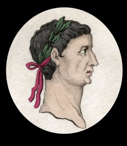 Portret van de Romeinse keizer Tiberius