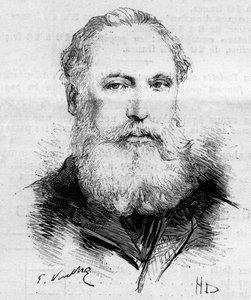 Portret van de schilder Edouard de Beaumont (1821-1888) door Unknown artist