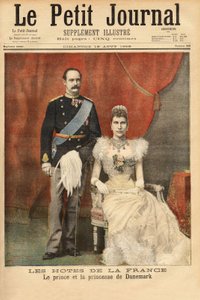 Portretten van de Prins en Prinses van Denemarken, Frederik VIII (Frederik VIII van Denemarken)