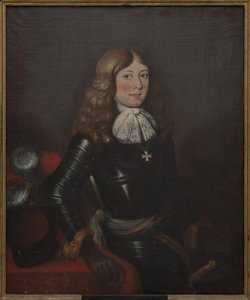 Portret van prins Alexander van Koerland door Unknown artist