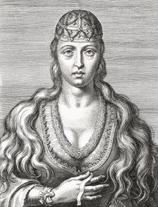 Prinses Johanna van Portugal. Joana. Portret. door Unknown artist