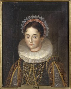Portret van Prinses Elizabeth van Zweden (1549-1597), Hertogin van Mecklenburg door Unknown artist