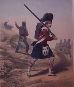 Soldaat, 93rd Highlanders