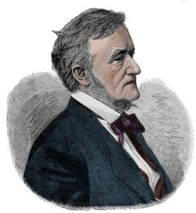 RICHARD WAGNER (1813-1883) Engelse componist - gravure