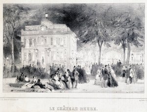 Ontvangst voor het rode kasteel door Unknown artist