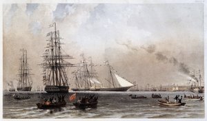 Koninklijk jacht van Engeland door Unknown artist