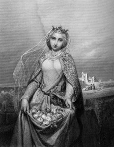 Heilige Elisabeth van Hongarije (1207-1231) in 
