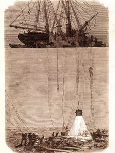 Zoektocht naar Spaanse galeien die in 1702 zijn vergaan in de Baai van Vigo. Pagina uit 