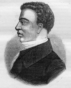 Simon Deutz (1802-1844) of Hyacinthe de Gonzague of Sylvain Delatour - de man die de hertogin van Berry overhandigde aan de autoriteiten van de Julimonarchie in 1832. door Unknown artist