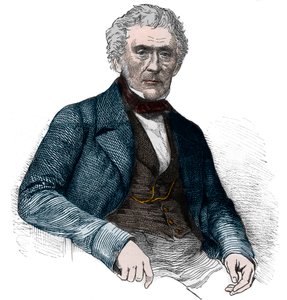 Sir David Brewster, Schotse natuurkundige - Portret van David Brewster (1781-1868)